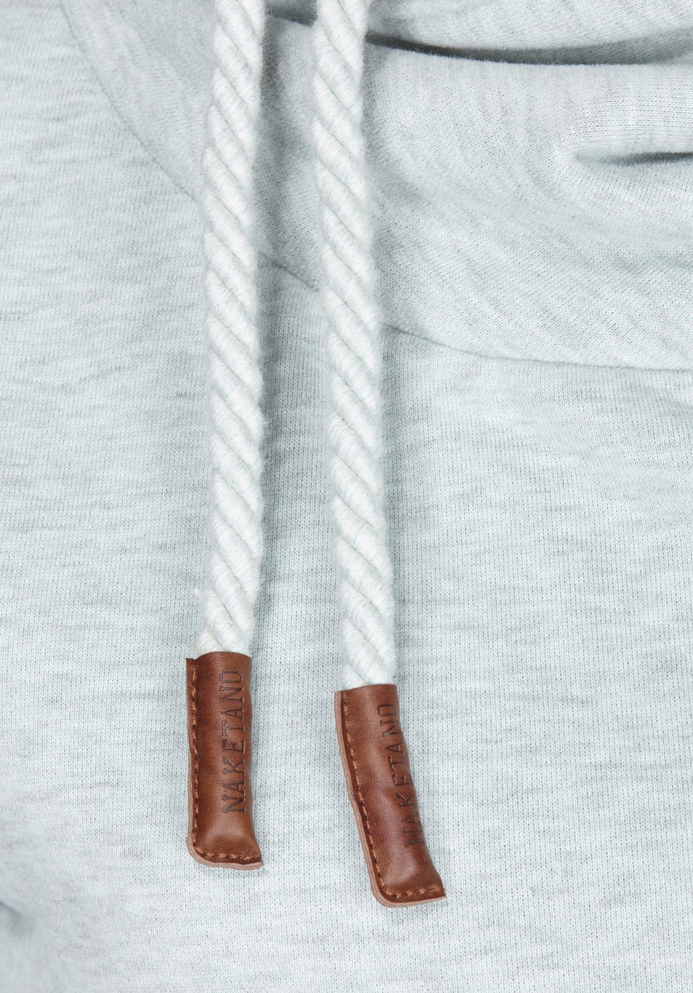 naketano Hoodie Kapuzenpullover Damen Baumwolle, weich, Kapuze, Kängurutasche (Spar-Set, Darth) Hoodie, weiche Sweatware, Rippbündchen, Streetwear, Loungewear