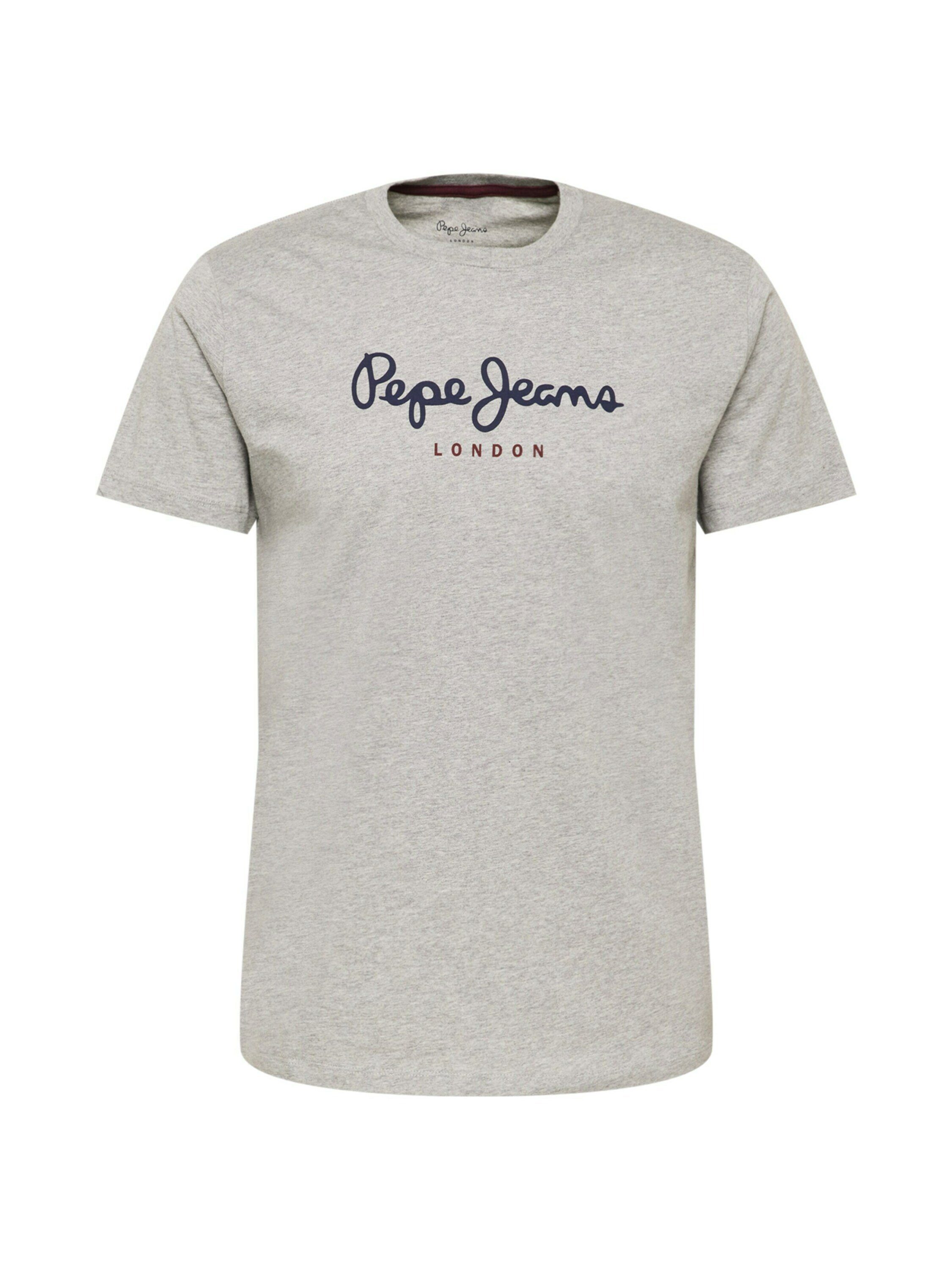 Pepe Jeans T-Shirt EGGO (1-tlg) Grau