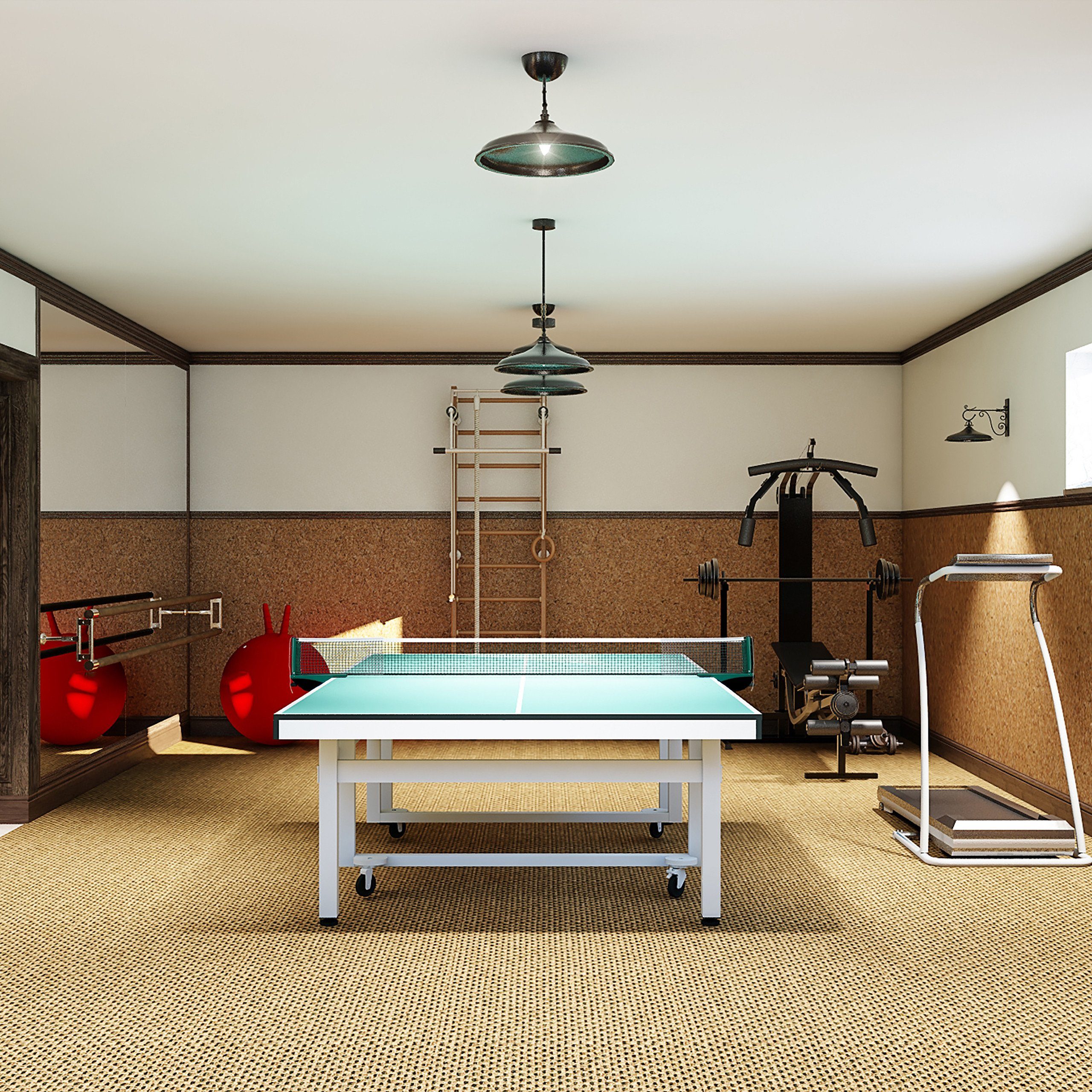 relaxdays Tischtennisnetz zum Klemme