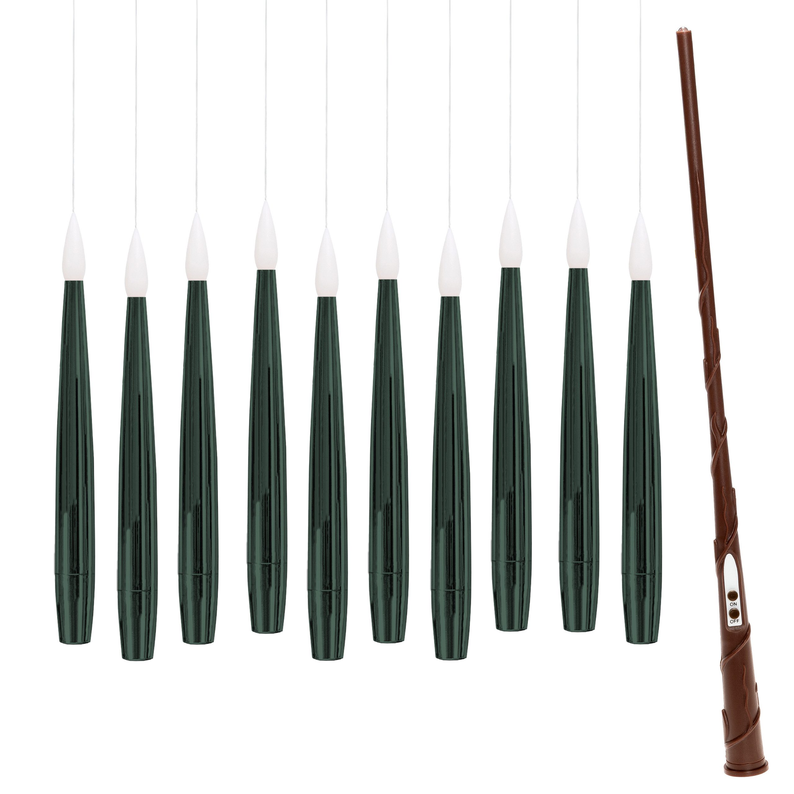 my home LED Dekolicht 10 Schwebende LED Tafelkerze mit Zauberstab Noaro, LE günstig online kaufen