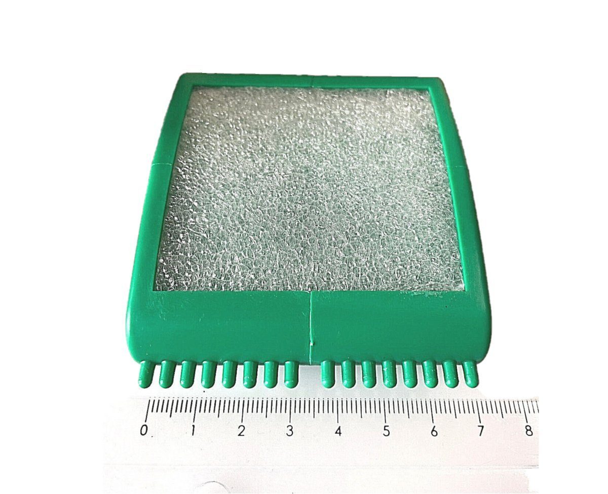 Anplast Vorfachschnur Vorfachaufwickler Schaumstoff oder Kork 7 x 8 cm oval Wickelbretter, Die ovale Konstruktion verhindert das Knicken der Vorfächer