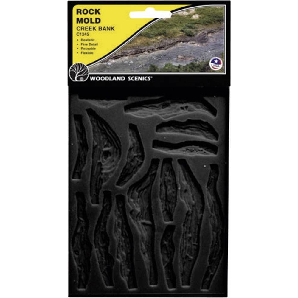 Modelleisenbahn-Fertiggelände Fels-Giesformen (Rock Molds