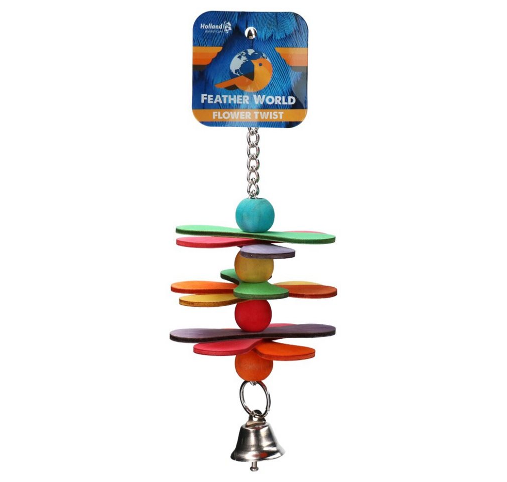 Thumbnail - Holland Animal Care Tier-Intelligenzspielzeug Feather World Flower twist