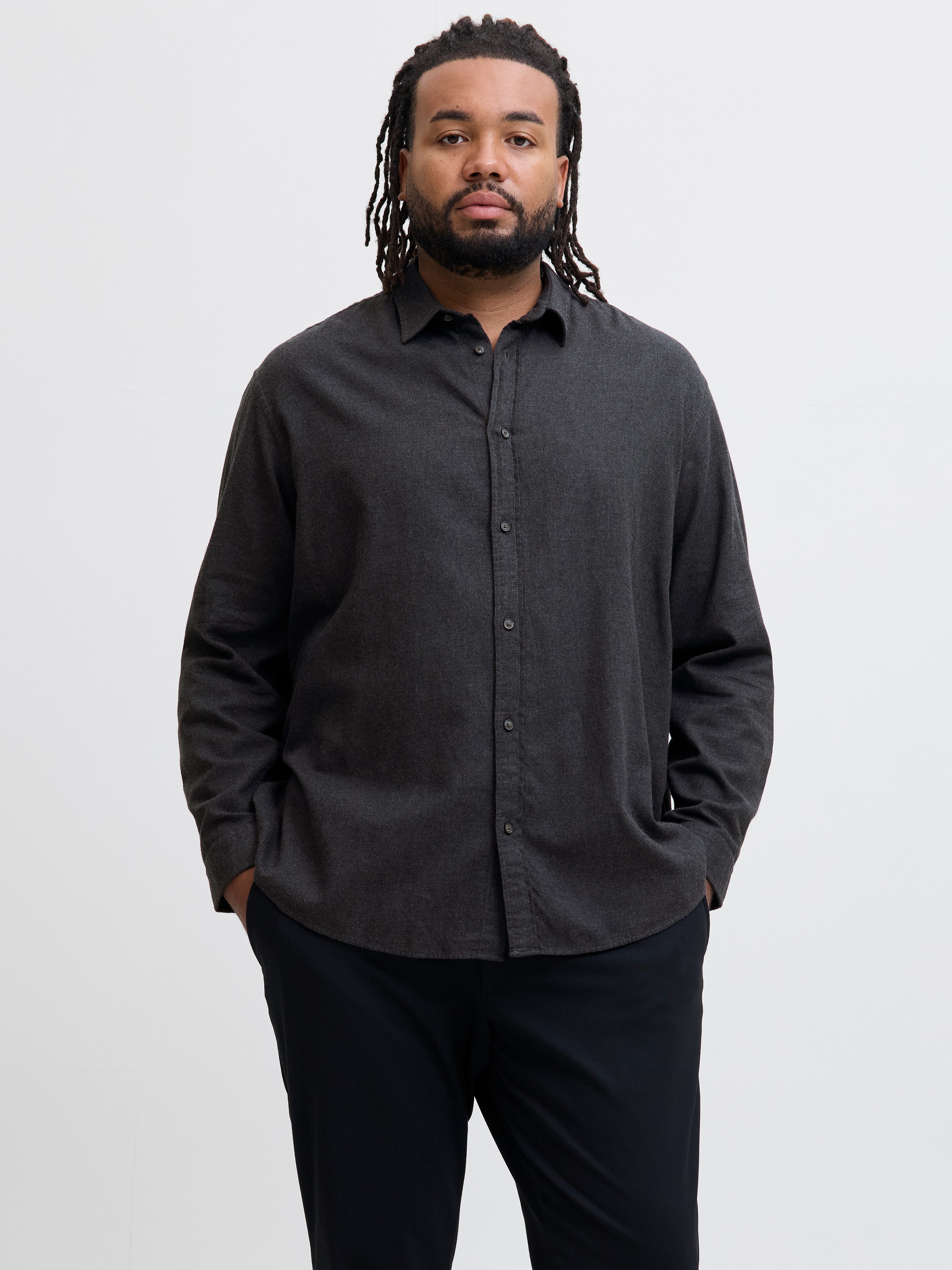 Jack & Jones PlusSize Langarmhemd JJECLASSIC günstig online kaufen