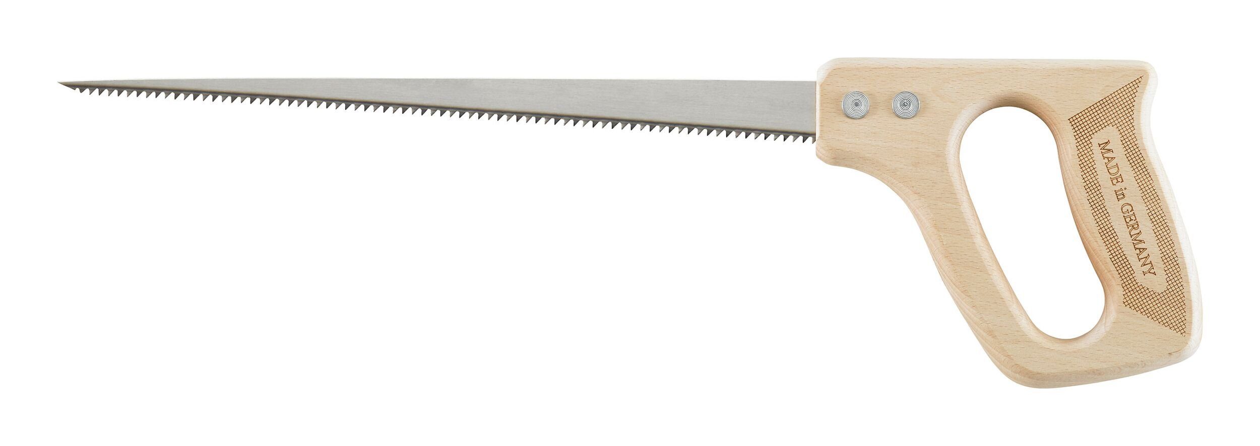 Wilpu Handsäge, Stichsäge 300 mm mit geschlossenem Holzheft