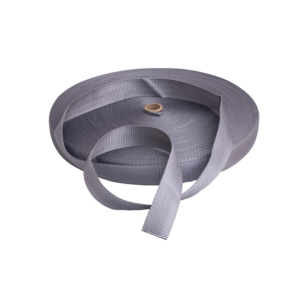 LYSEL® Zurrgurt Gurtband Polyester (PES), 50 mm breit, 2 mm stark, 5000 Kg, grau (1-St) 1000 x 50 mm [L x B]