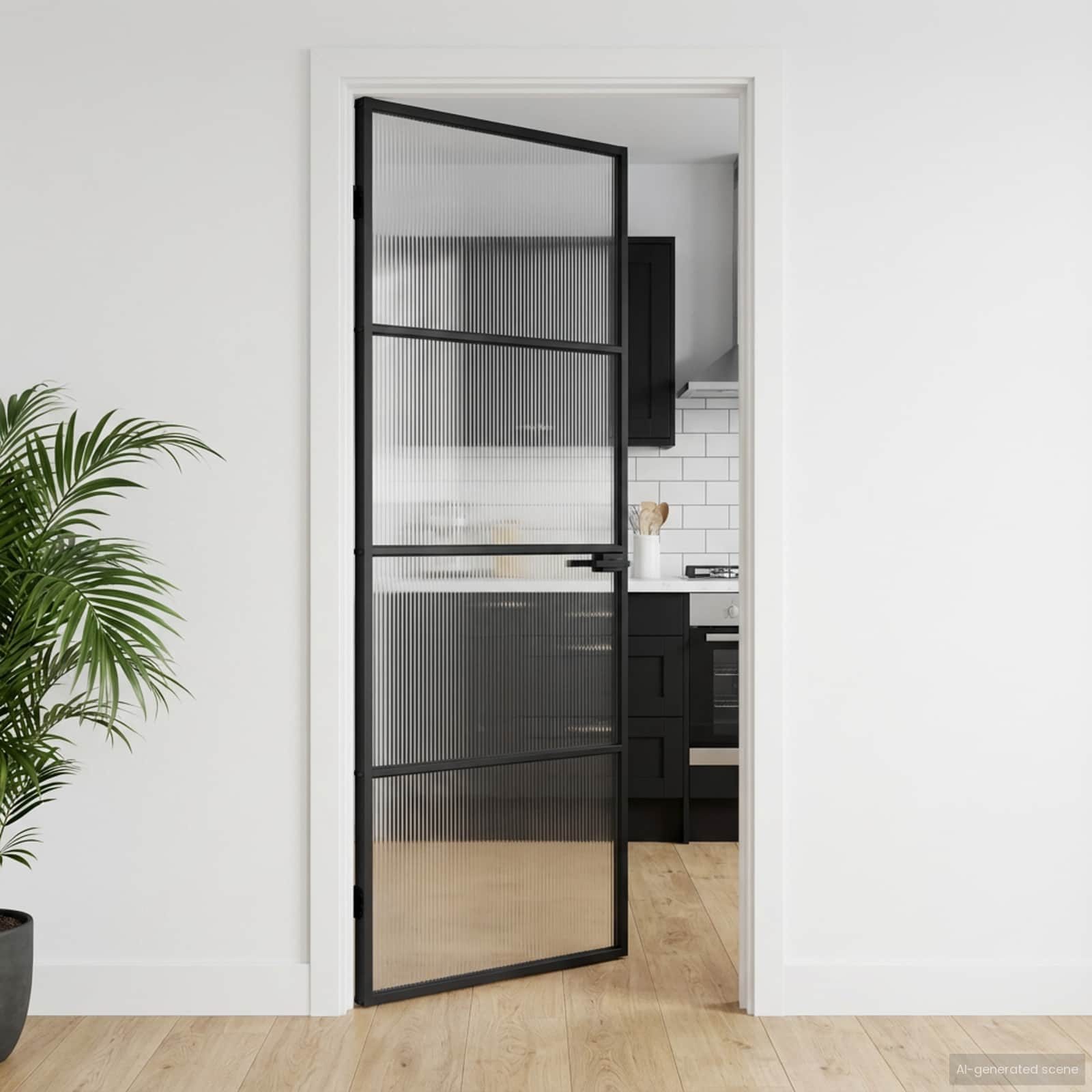 vidaXL Haustür Wohnzimmer-Tür 83 x 201,5 x 3,5 cm (1-St)