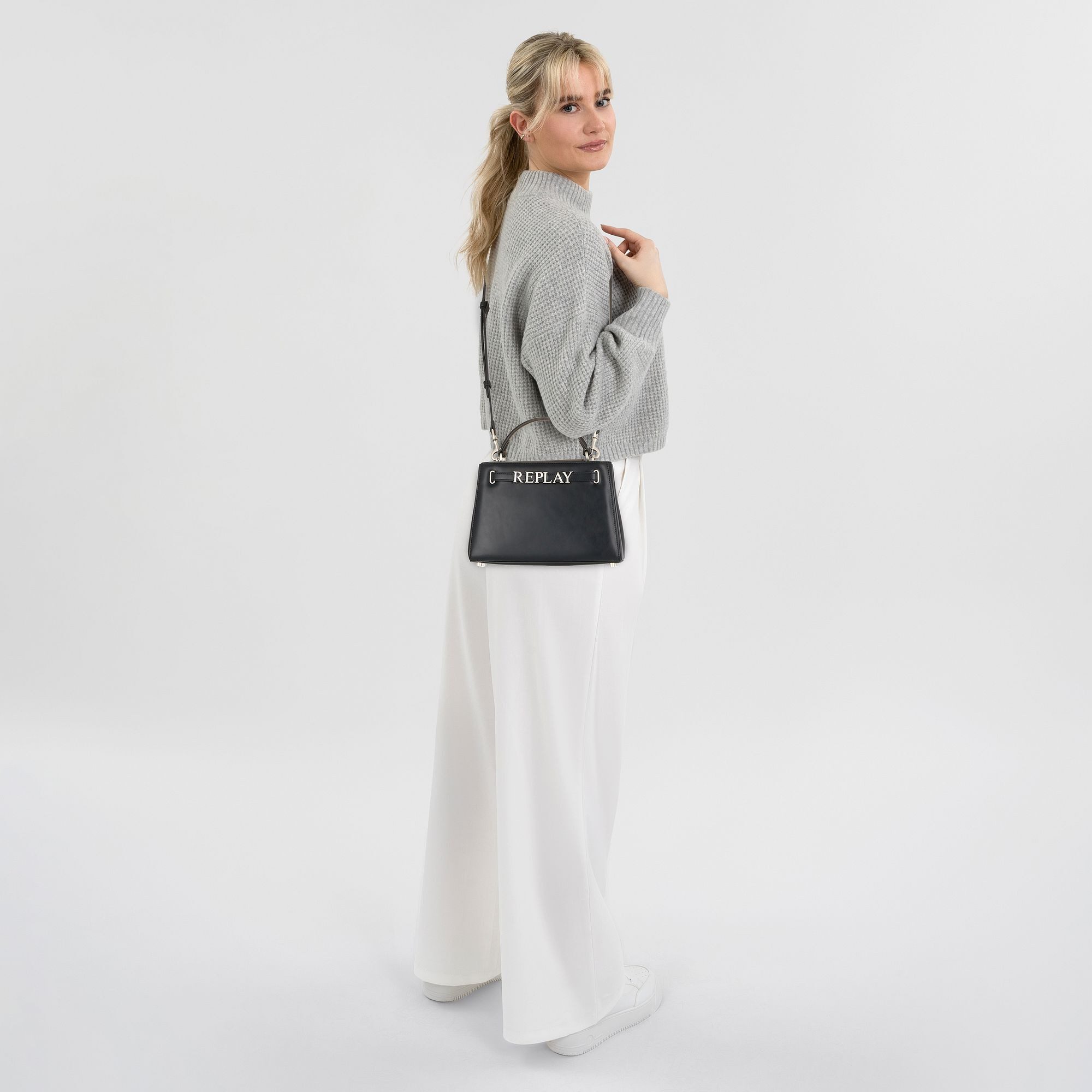 Replay Henkeltasche, Polyurethan