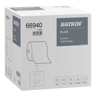 KATRIN Toilettenpapier KATRIN® 66940 Plus System Toilettenpapier 2-lagig