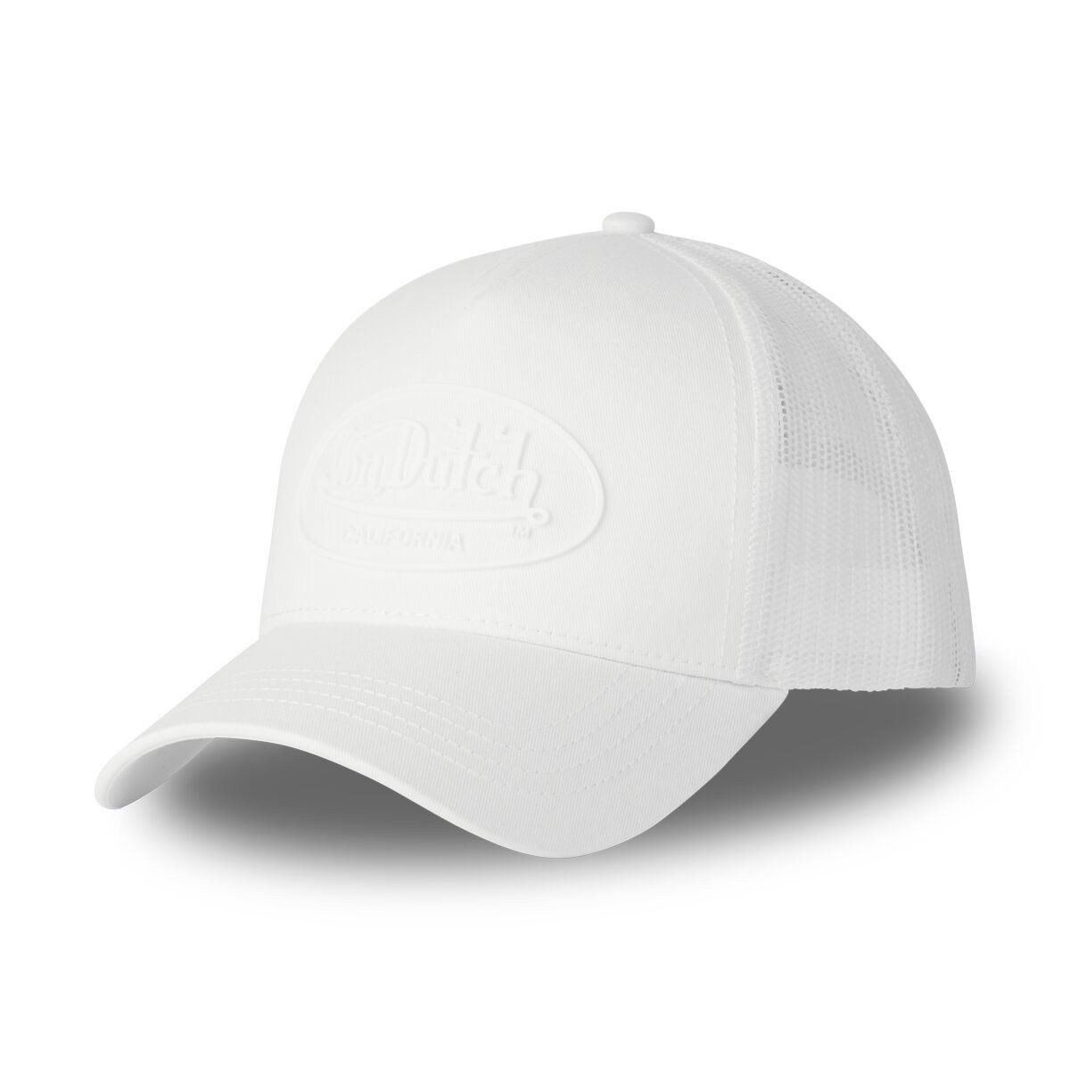 Von Dutch Trucker Cap Von Dutch Originals Trucker Cap - CALIFORNIA Twill Rubber T/T (Basecap, Meshcap, Trucker Kappe)