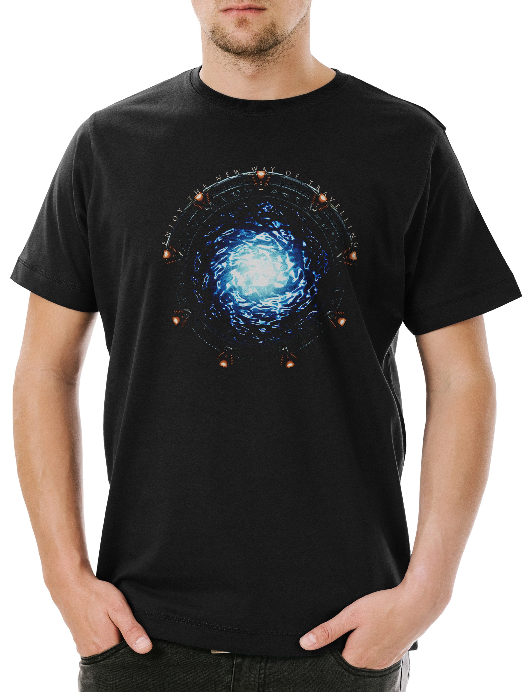 Urban Backwoods Print-Shirt Star Portal Herren günstig online kaufen