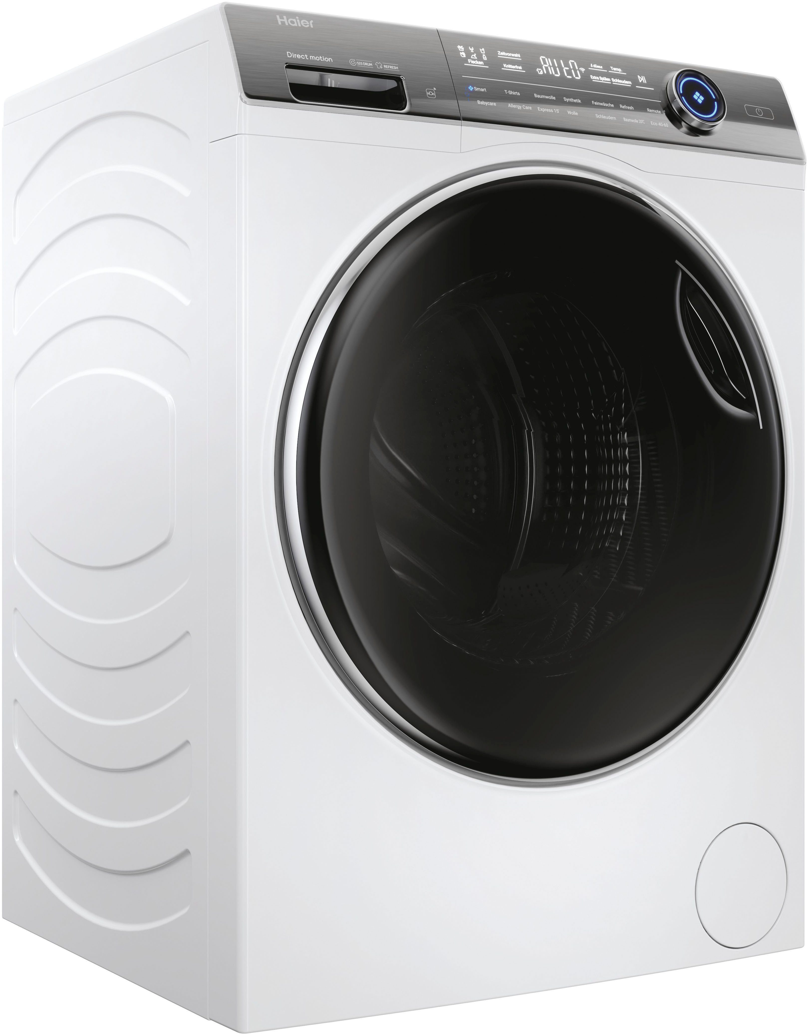 Haier Waschmaschine HW90-B14979YU1, 9 kg, 1400 U/min, 8 kg, 1400 U/min, Flüsterleiser Motor, Vollwasserschutz