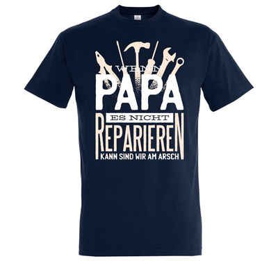 Youth Designz T-Shirt Papa Reparieren Herren Shirt mit lustigem Frontprint