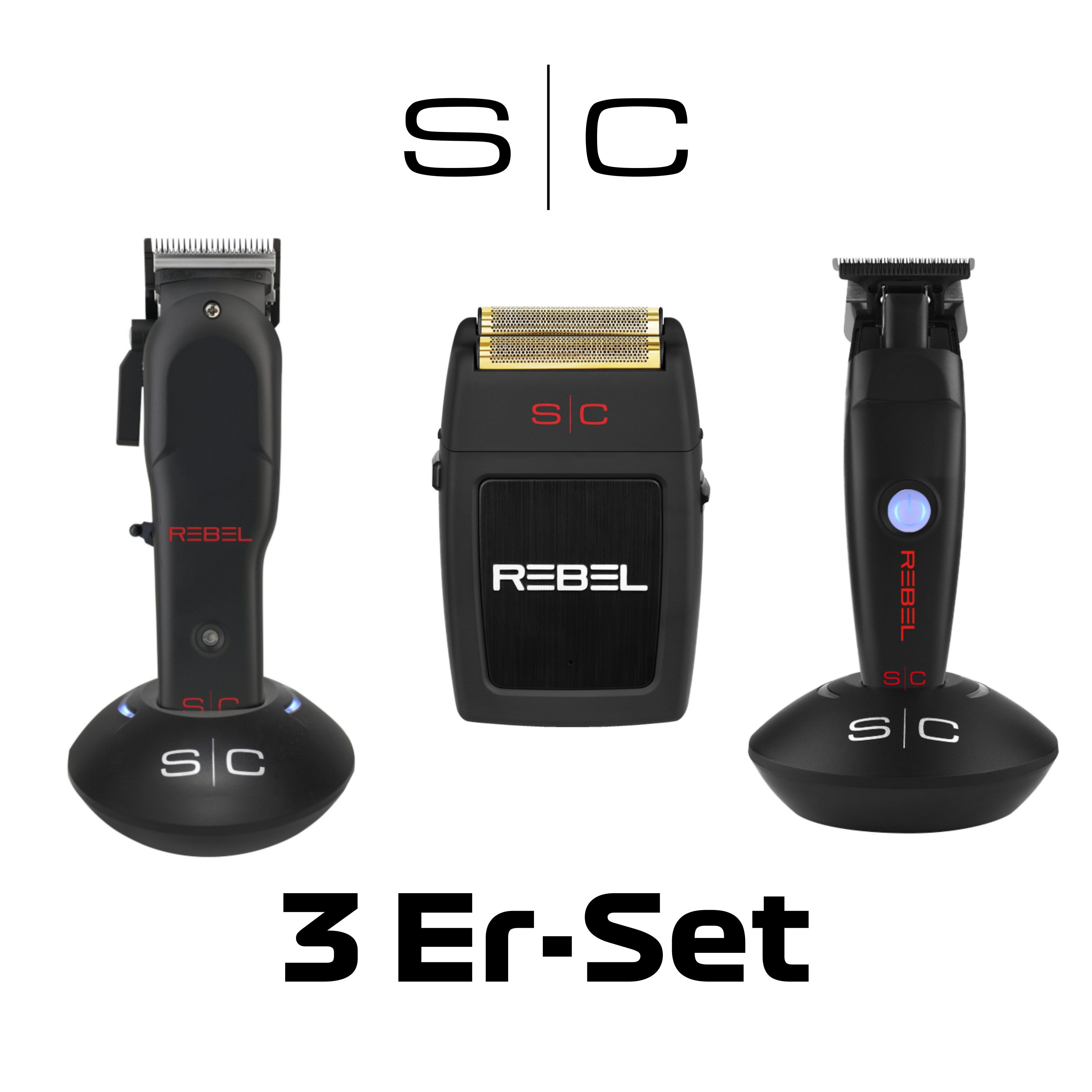 Stylecraft Haarschneider Stylecraft Rebel Clipper + Trimmer + Shaver 3 Er - Set