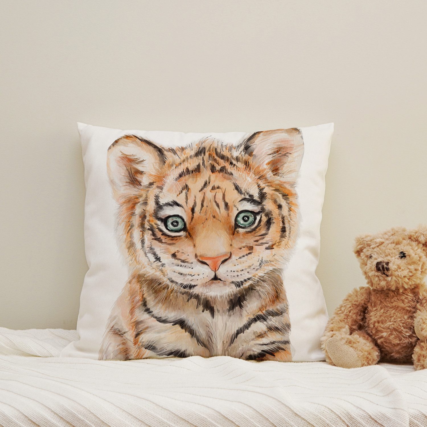 Dekokissen Tigerbaby