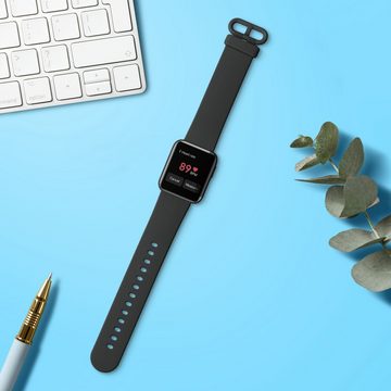 kwmobile Uhrenarmband Armband für Xiaomi Mi Watch Lite / Redmi Watch, Ersatzarmband Fitnesstracker - Fitness Band Silikon