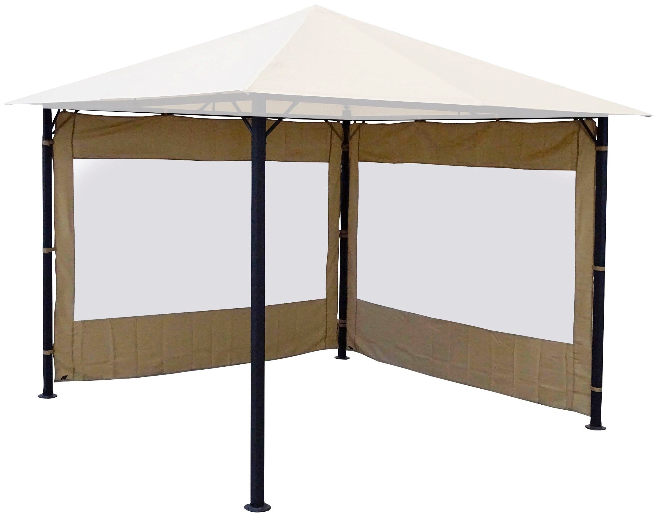 Quick Star Pavillonseitenteil Nizza, mit 2 Fenster