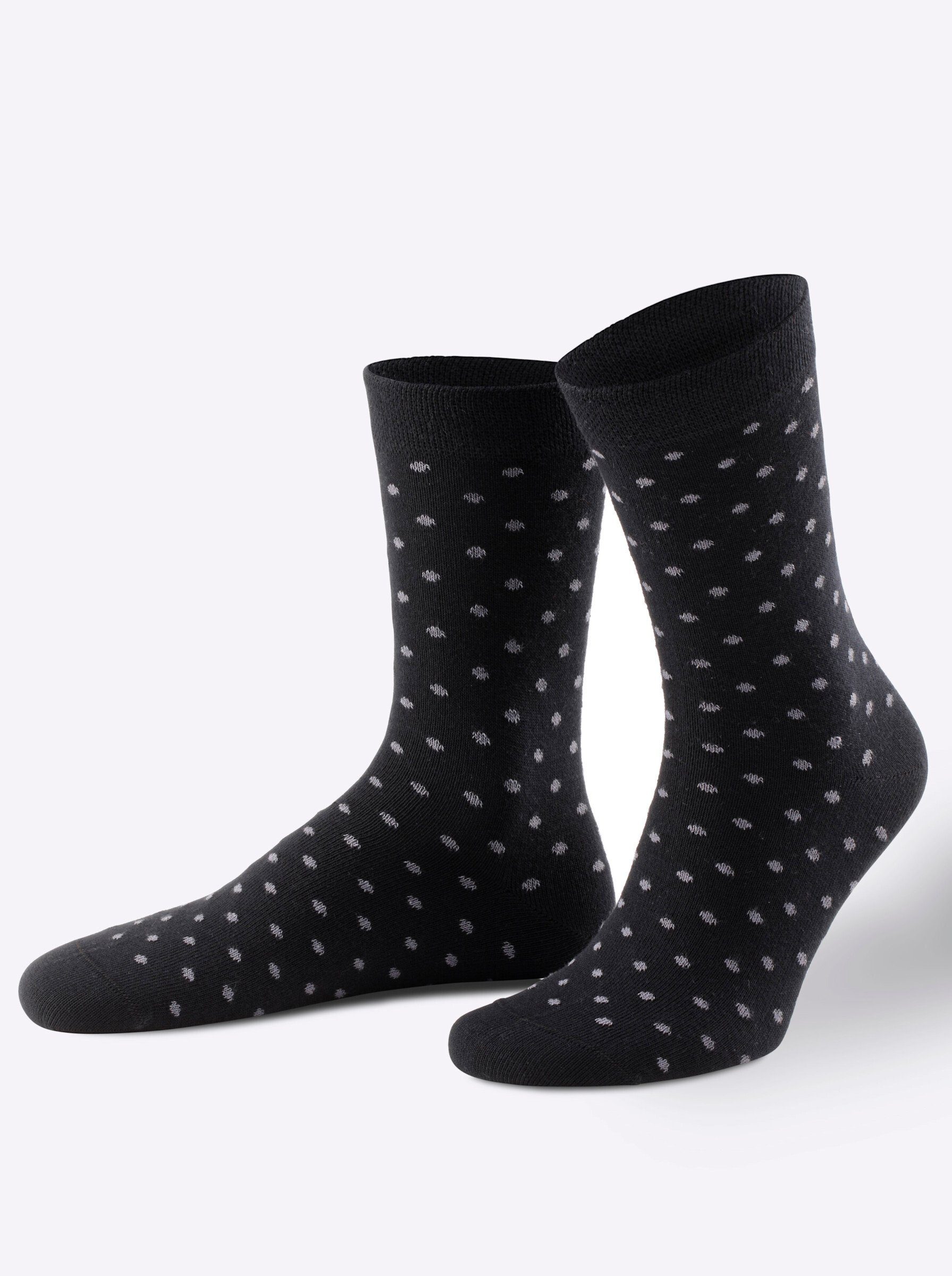 WITT WEIDEN Freizeitsocken (3-Paar) schwarz