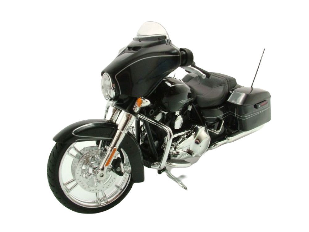 Maisto® Modellmotorrad Harley Davidson Street Glide Special 2015 schwarz, Maßstab 1:12