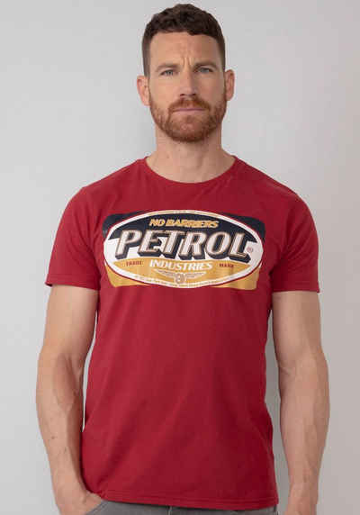 Petrol Industries T-Shirt modischer Print vorne