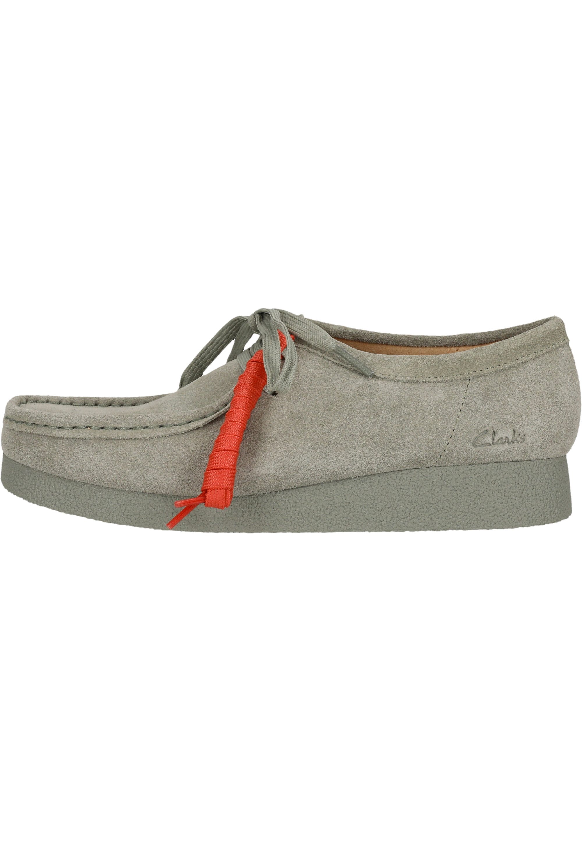 Clarks Wallabee Schnürschuh aus zeitlosem Wildleder günstig online kaufen