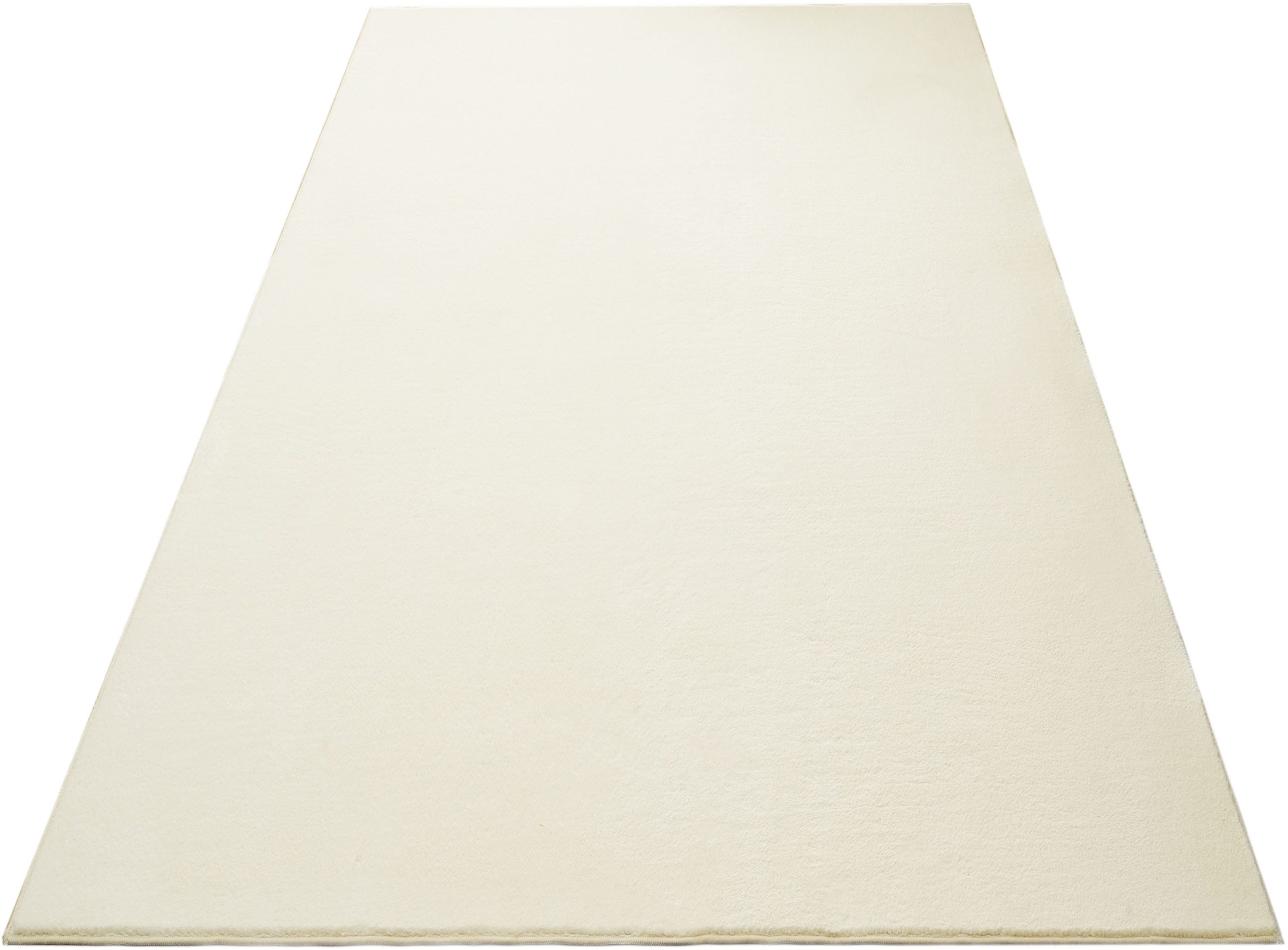 OTTO home Teppich Cali, in Standard- und Premium-Qualität, 13 mm oder 16 mm Höhe, rechteckig, Uni-Farben, kuschelig, & weich, waschbar, Wohnzimmer, Schlafzimmer