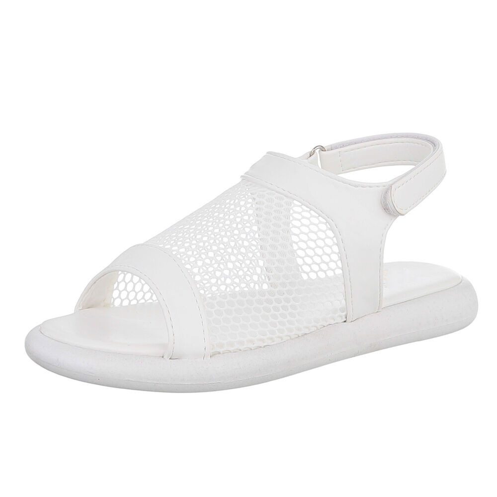 Ital-Design Modische Damen Sandalen mit Mesh-Oberfläche günstig online kaufen