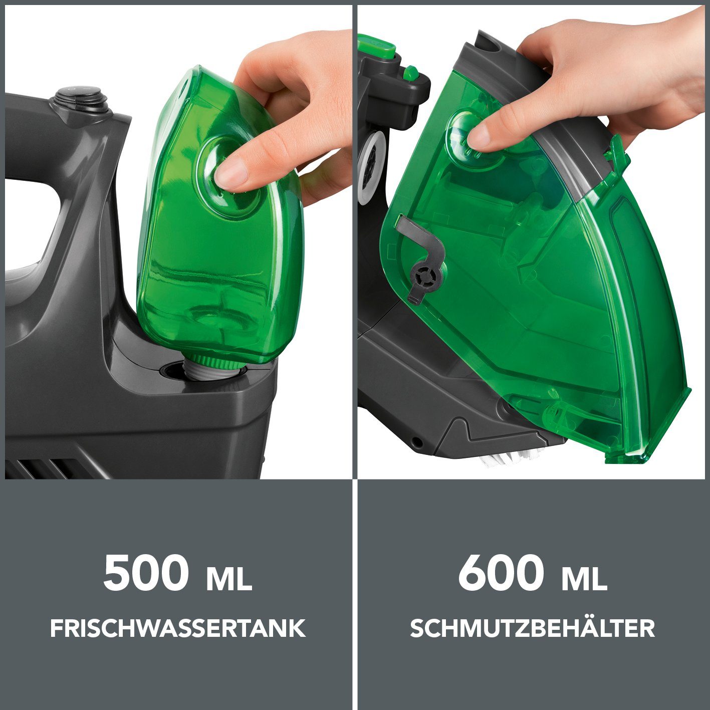 Waschsauger Polster- Teppichreinigungsgerät Akku 150 Teppichreiniger & Nasssauger Polsterreiniger W, kabellos CLEANmaxx 3in1,