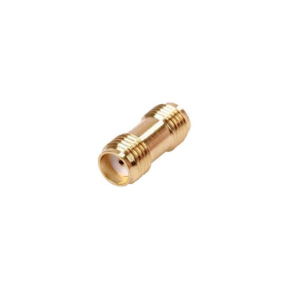 conecto SMA-Adapter, SMA-Kupplung, SMA-Buchse ohne Pin auf SMA-Buchse SAT-Kabel