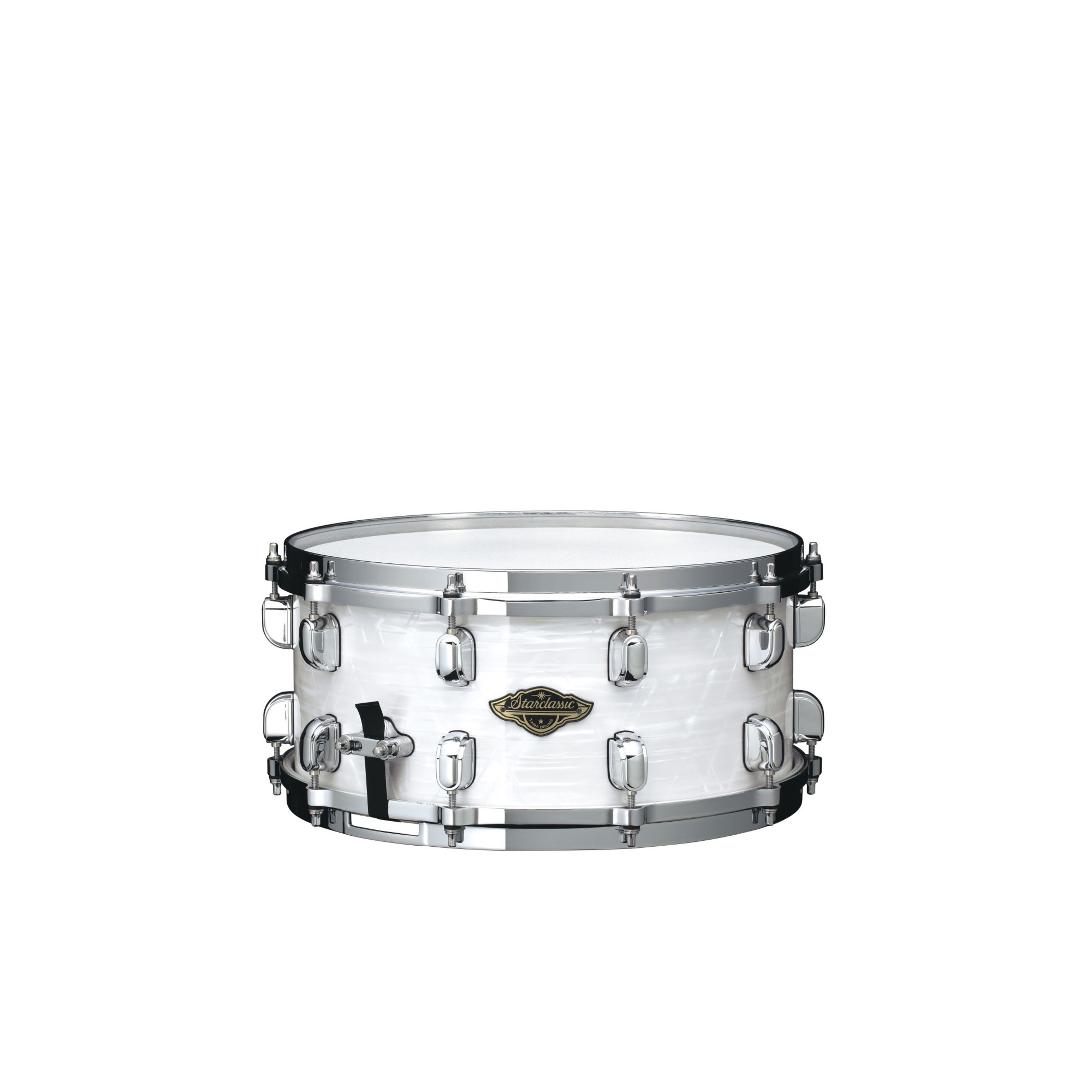 Tama Snare Drum, Schlagzeuge, Snare Drums, WBRS65-WPL Starclassic Walnut/Birch Snare 14"x6,5" White Pearl -