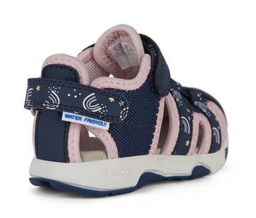 Geox B SANDAL MULTY GIRL Sandale, Sommerschuh, Klettschuh, Sandalette, mit Geox Spezial Membran