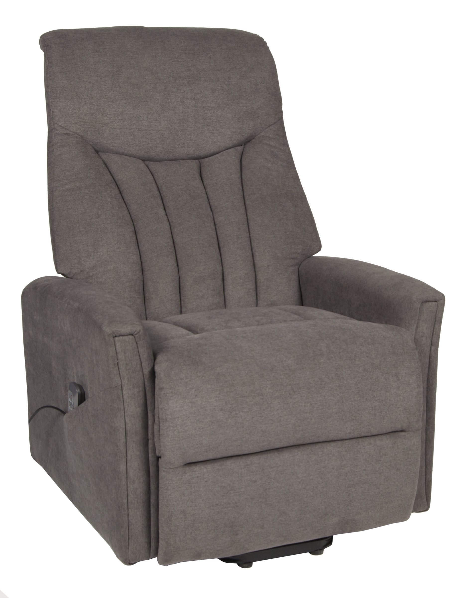 Duo Collection TV-Sessel Bonnyville 2, Relaxfunktion, Aufstehhilfe, dunkelgrau - 79x80x96cm (BxHxT)