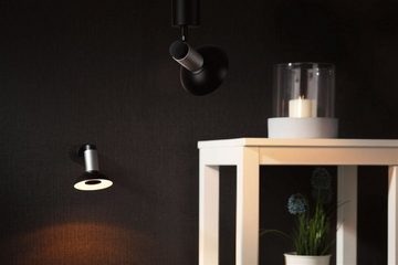 Paulmann LED-Leuchtmittel 360lm 4,9W schwarz/weiß 230V, 1 St., Warmweiß