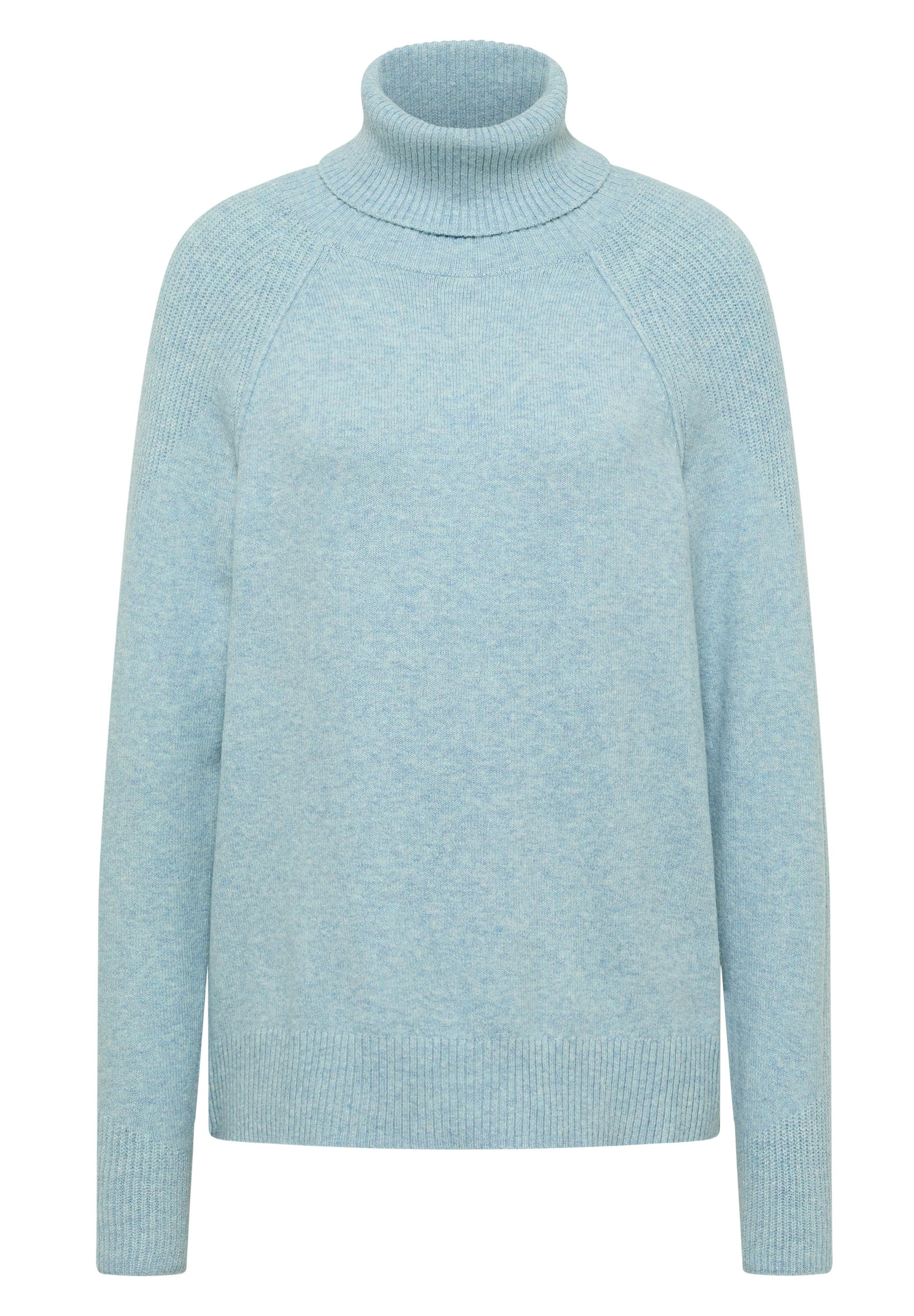 faded blue melange