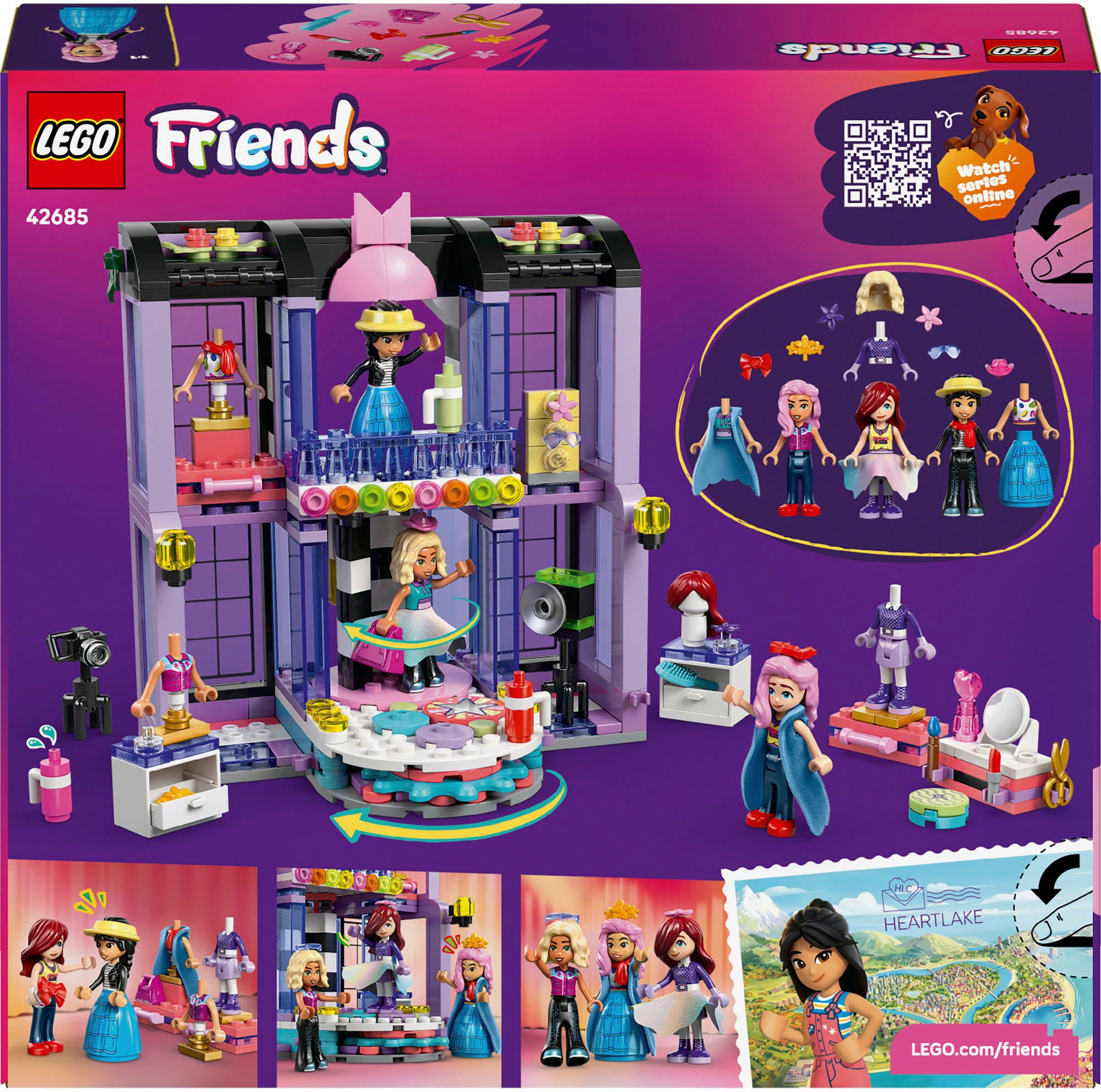 LEGO® Modeschau in Heartlake City (42685), LEGO Friends Konstruktionsspiels günstig online kaufen
