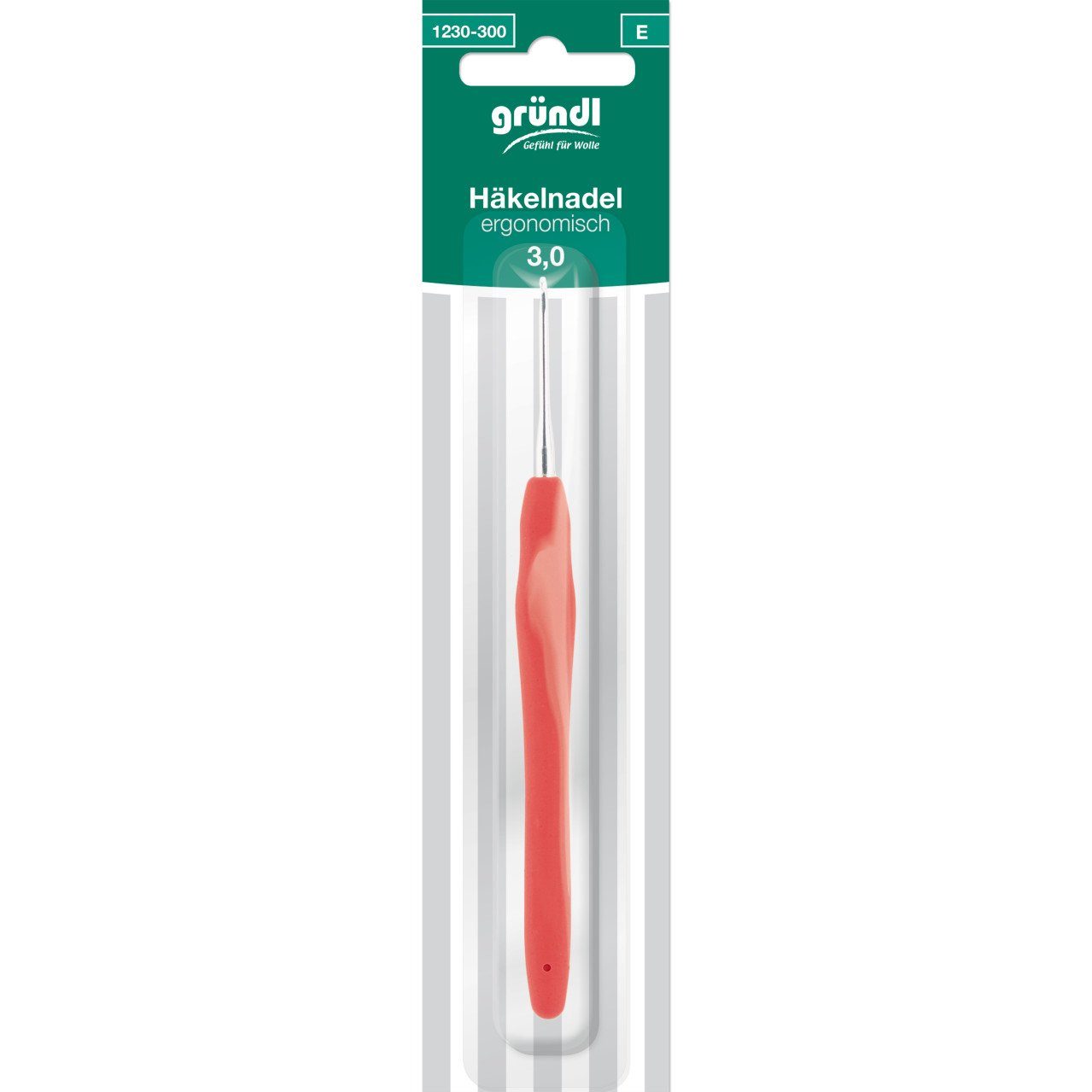 Gründl Häkelnadeln Gründl Ergonomische Häkelnadel 3 mm