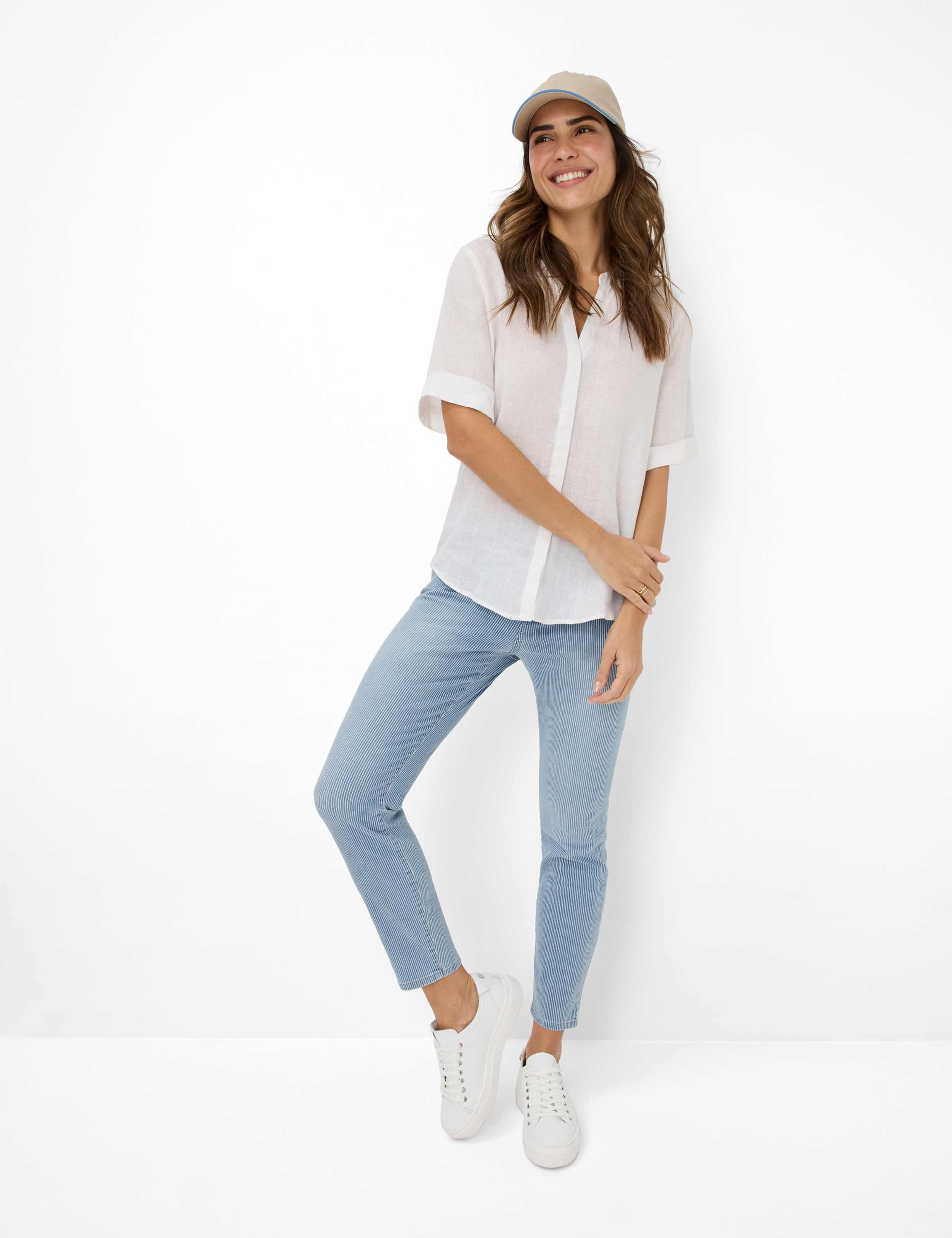 Brax Kurzarmbluse Style VERI