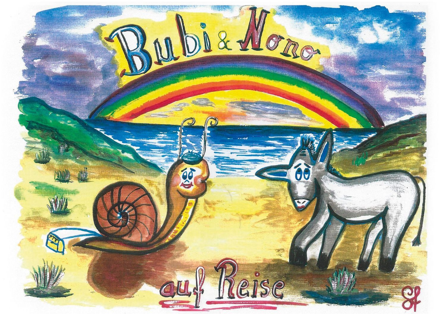 Bubi & Nono auf Reise / Roman Schafnitzel