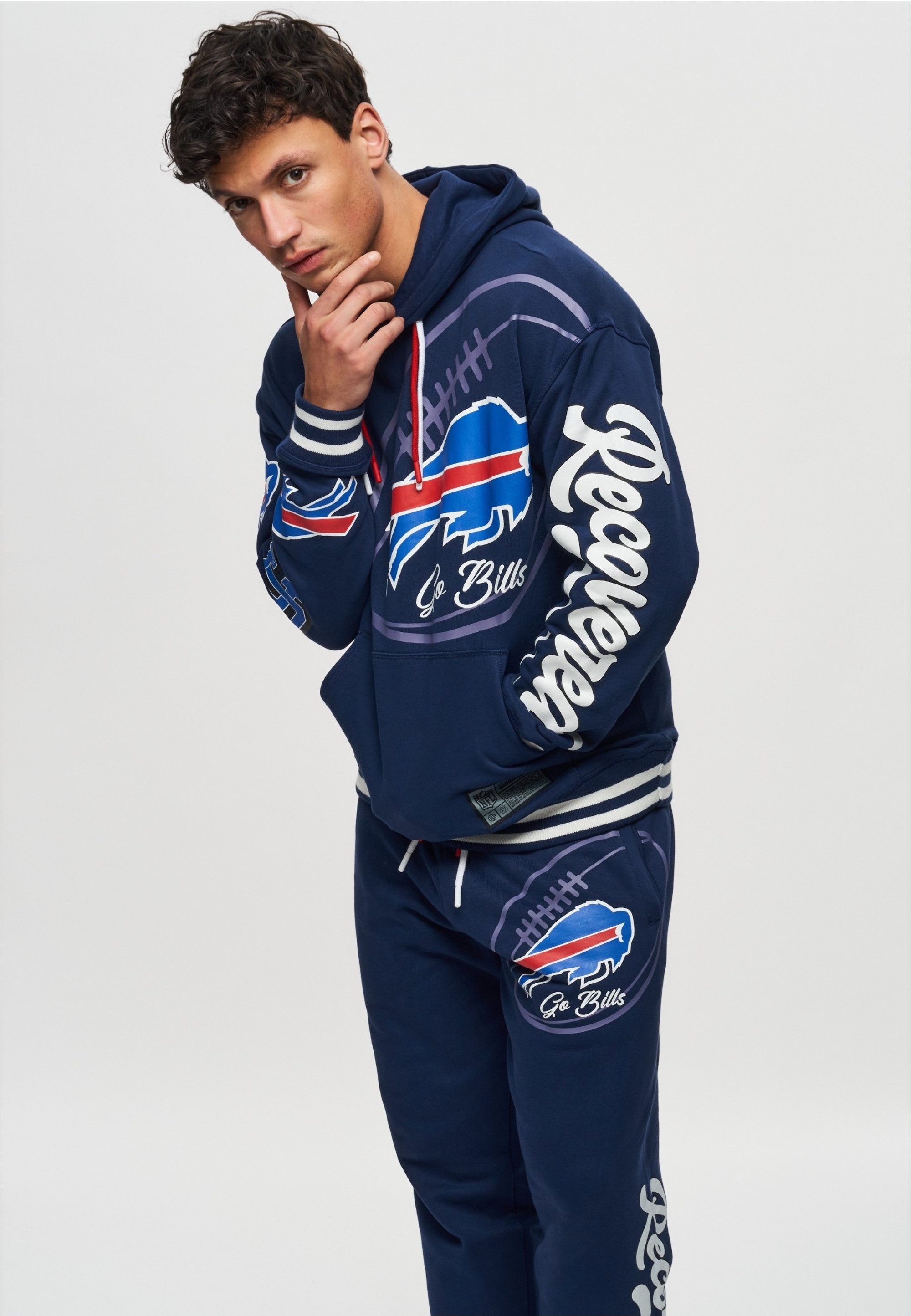 Recovered Kapuzensweatshirt NFL Bills Go Bills für Buffalo Bills-Fans