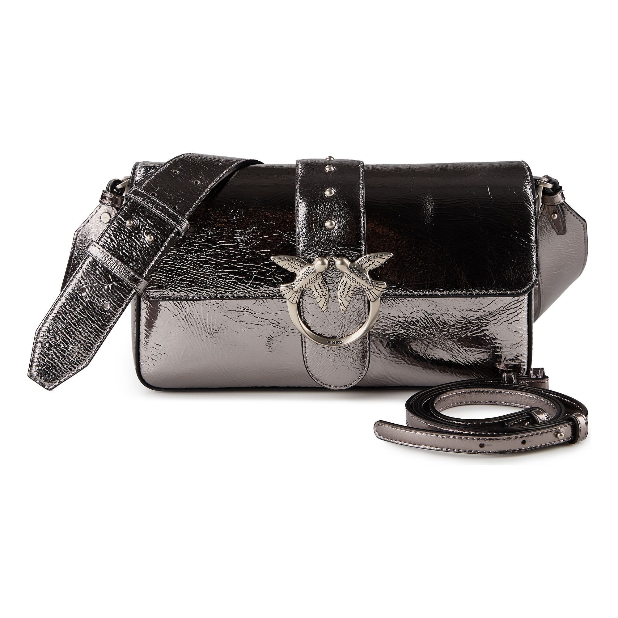 PINKO Schultertasche Love One Classic, Leder