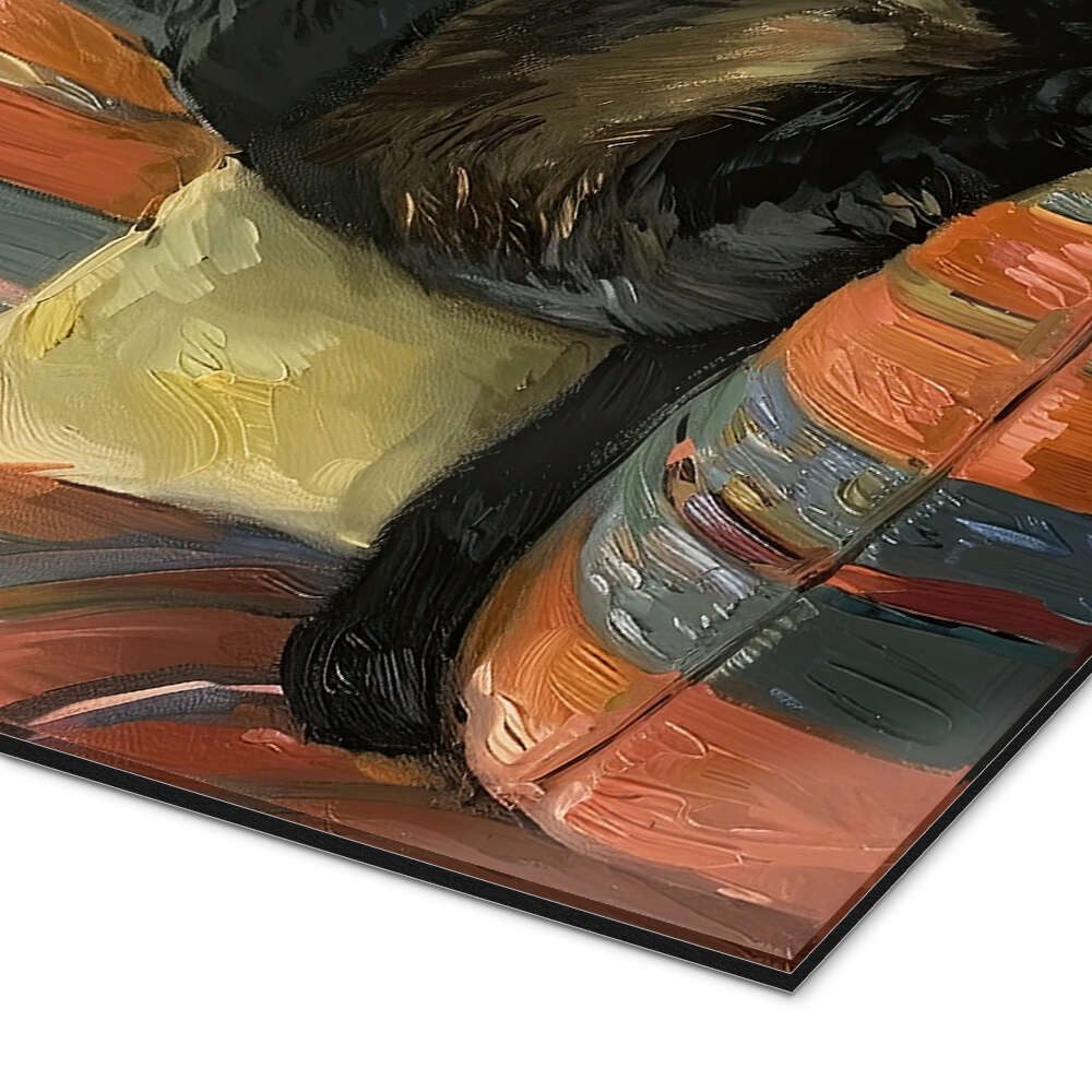 Posterlounge Wandbild Die fette Katze II, Felipe Hora, erhältlich als Poster, Leinwandbild, Wandsticker oder Acrylglasbild