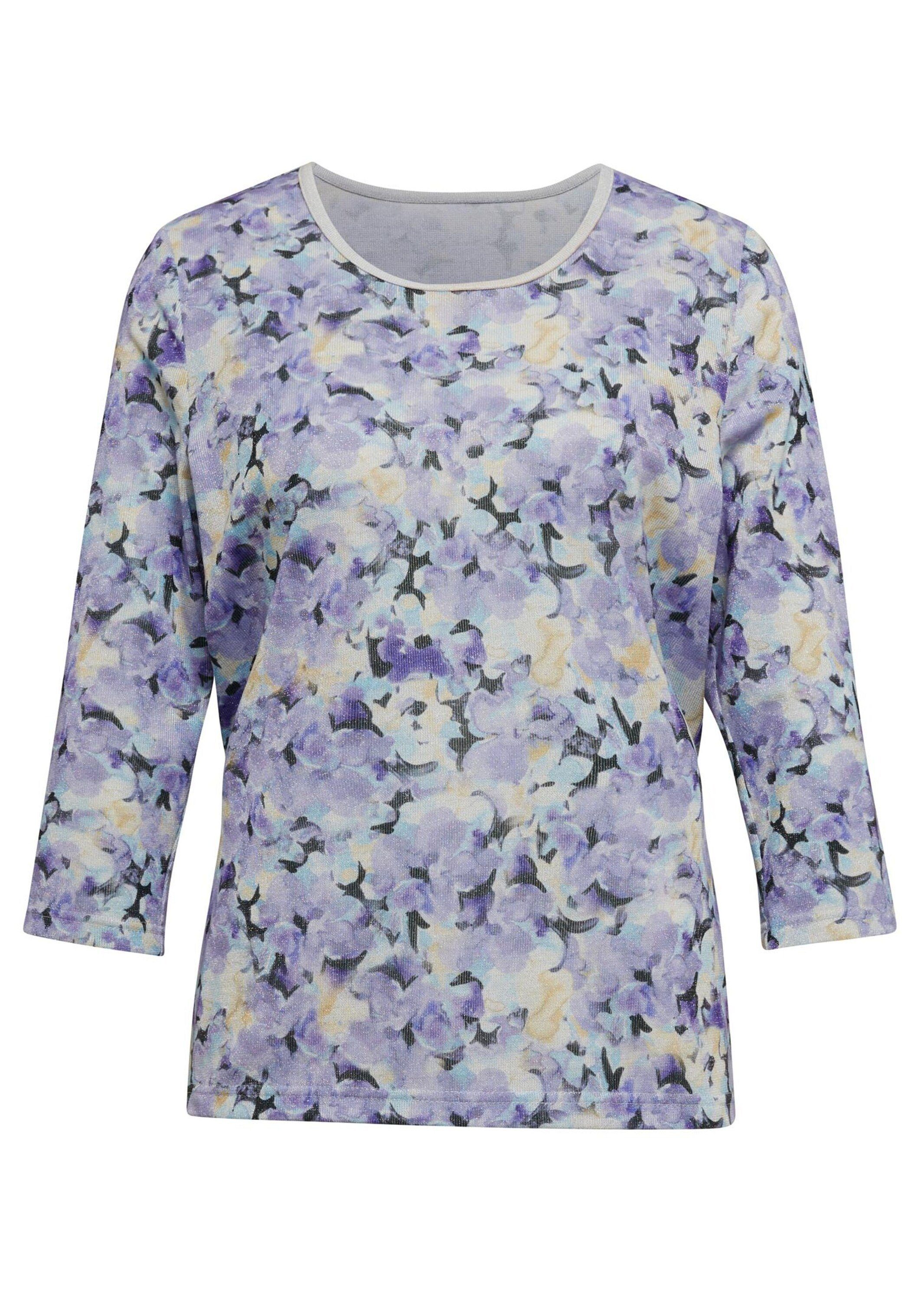 GOLDNER Print-Shirt Weiches Druckshirt mit wertigem Glanzeffekt
