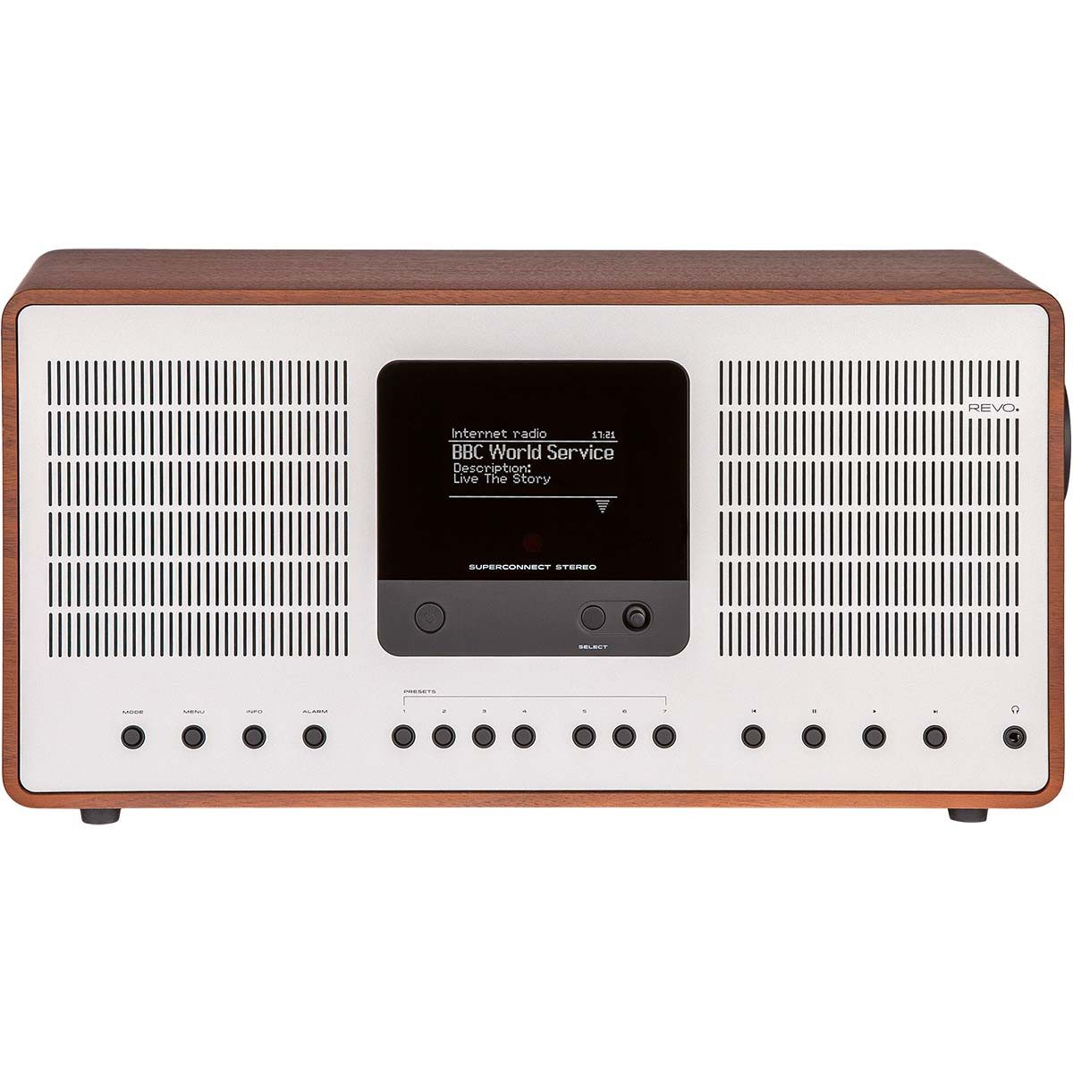 Revo 641143 Radio (Internet Radio, 15 W)