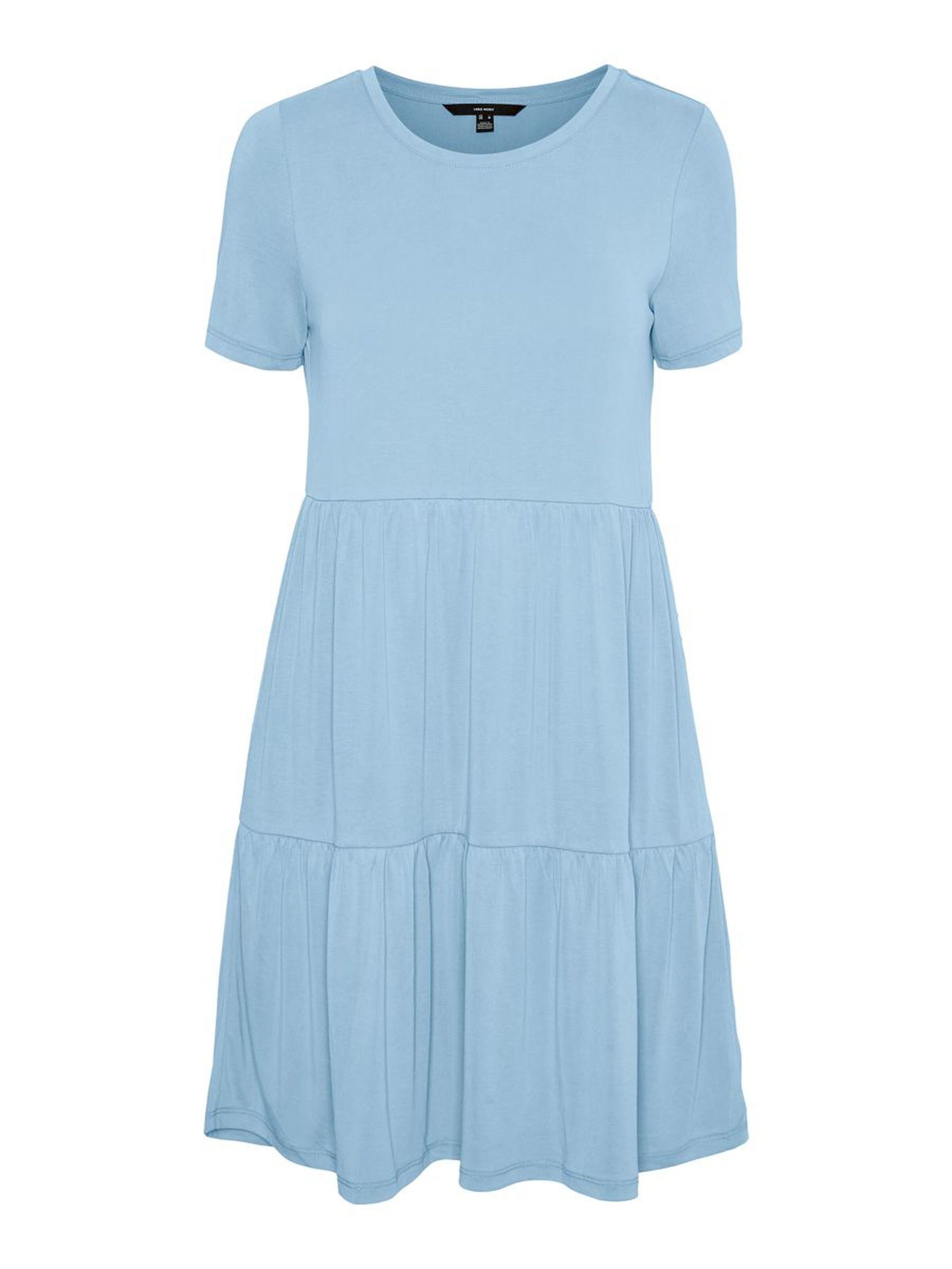 Vero Moda Shirtkleid (kurz, 1-tlg) VMFILLI CALIA SS SHORT DRESS GA NOOS günstig online kaufen