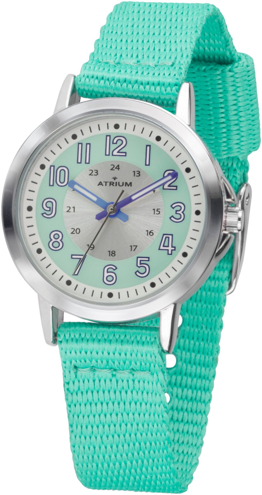 Atrium Quarzuhr A46-13, Armbanduhr,Kinderuhr,Lernuhr,Mädchen,Jungen, Schulanfang,Geschenkidee