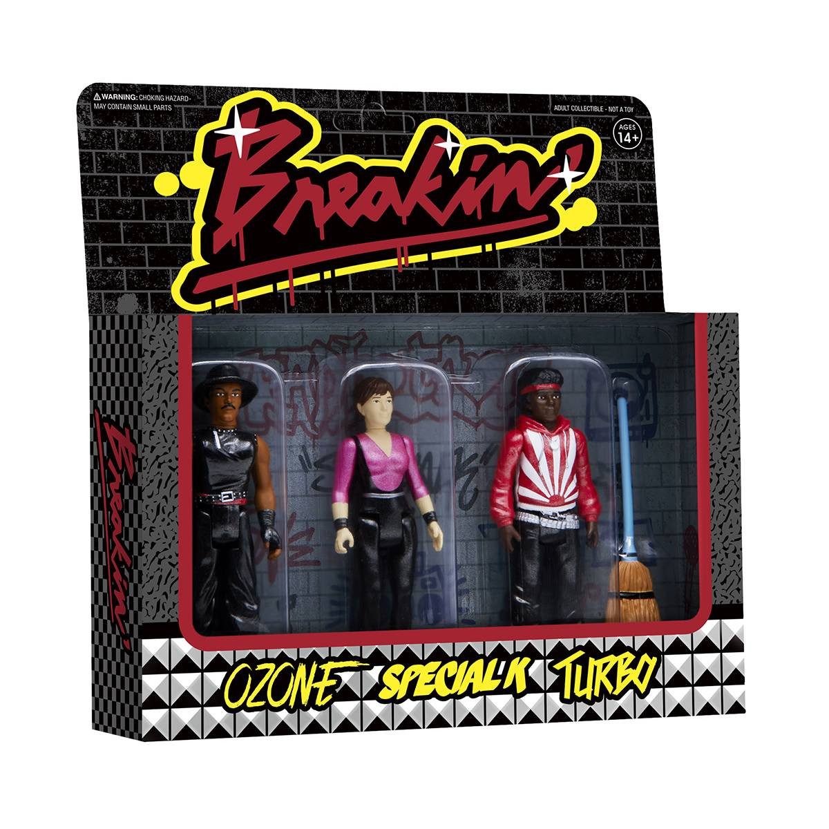 Super7 Actionfigur Breakin' Metallic Ozone, Special K, and Turbo ReAction Actionfiguren 3
