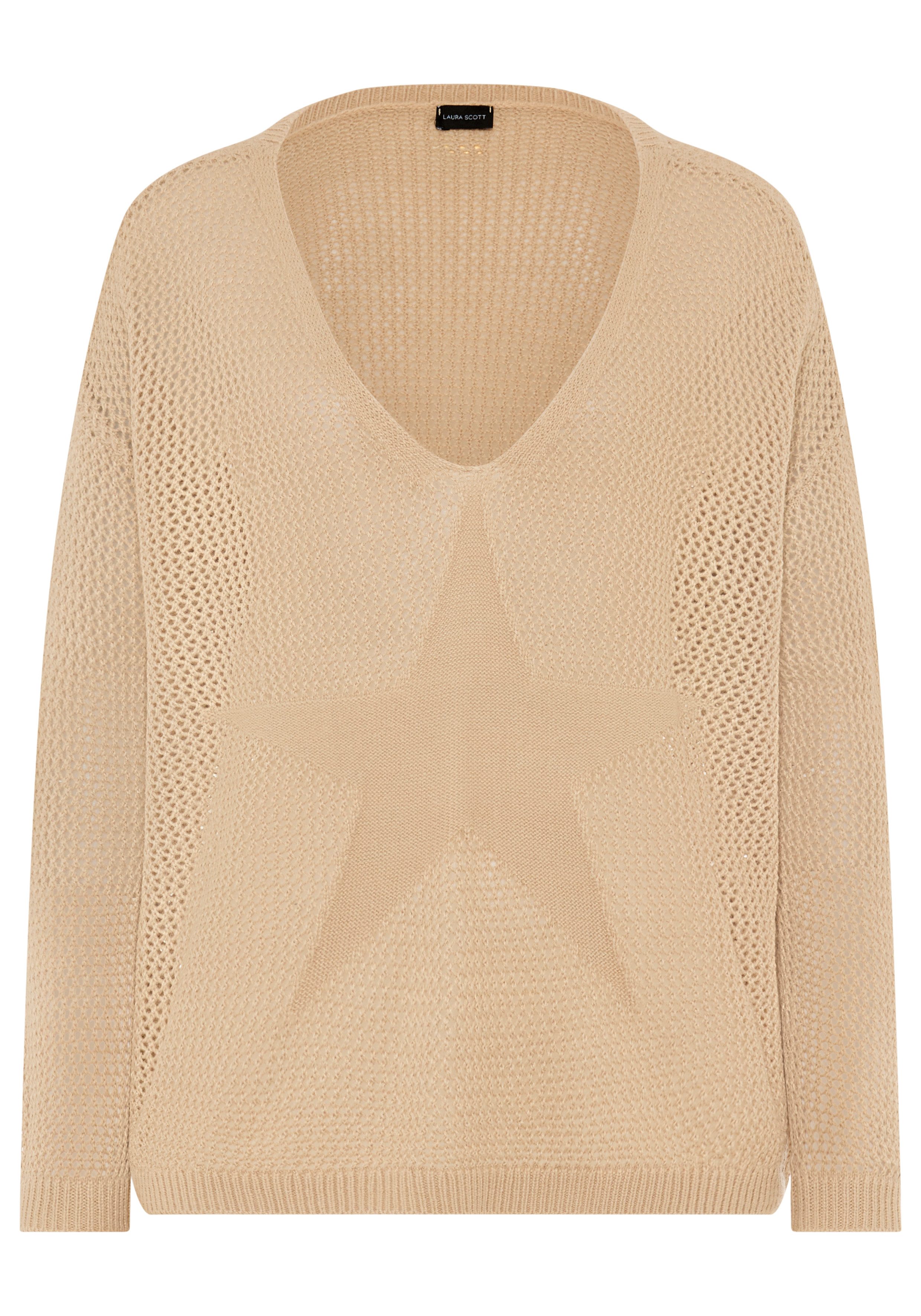 Strickpullover aus sommerlich leichtem Material