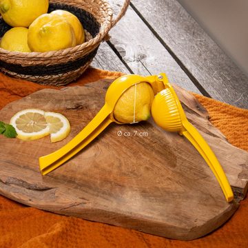 bremermann Zitruspresse Zitruspressen-Set 3tlg // für Orangen, Zitronen und Limetten aus Zink