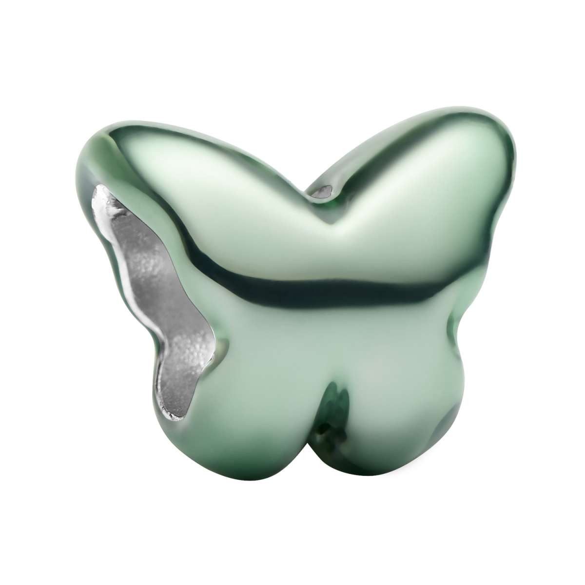 Pandora Bead 794783C01, Mini Silber Grüner Schmetterling