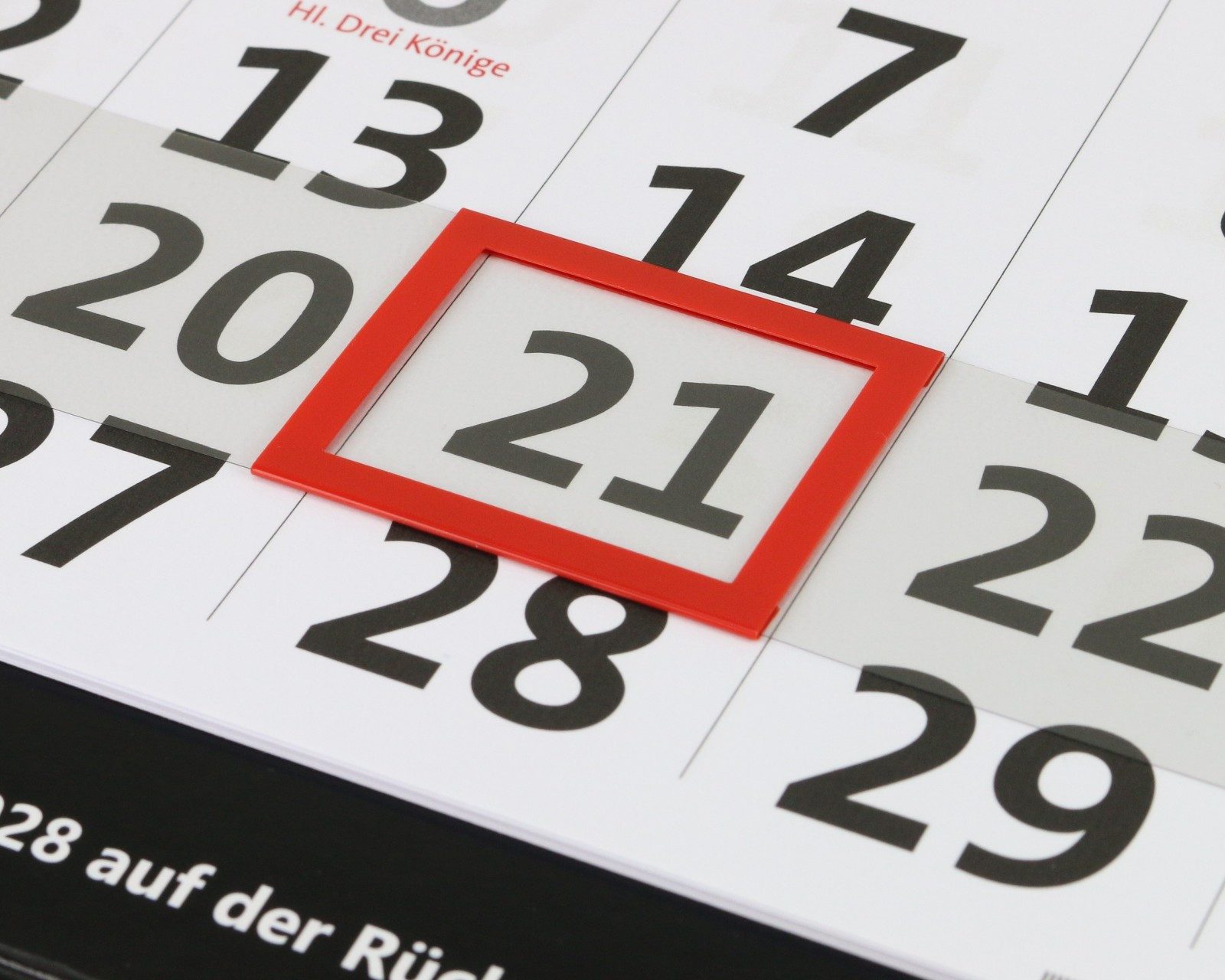 Anschütz Wandkalender XXL 4-Monatskalender 2027 – Bild 4 von 5